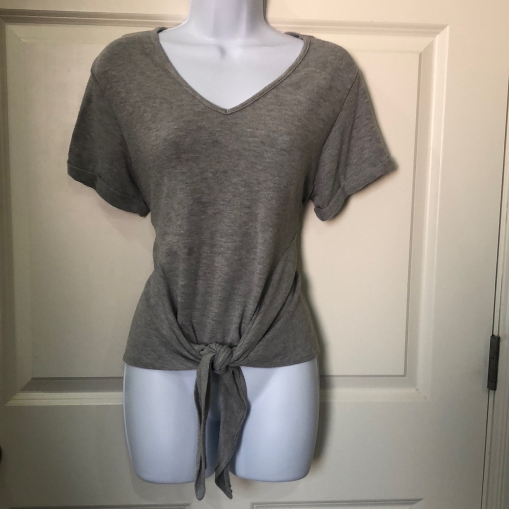 Front tie, Grey, size Large